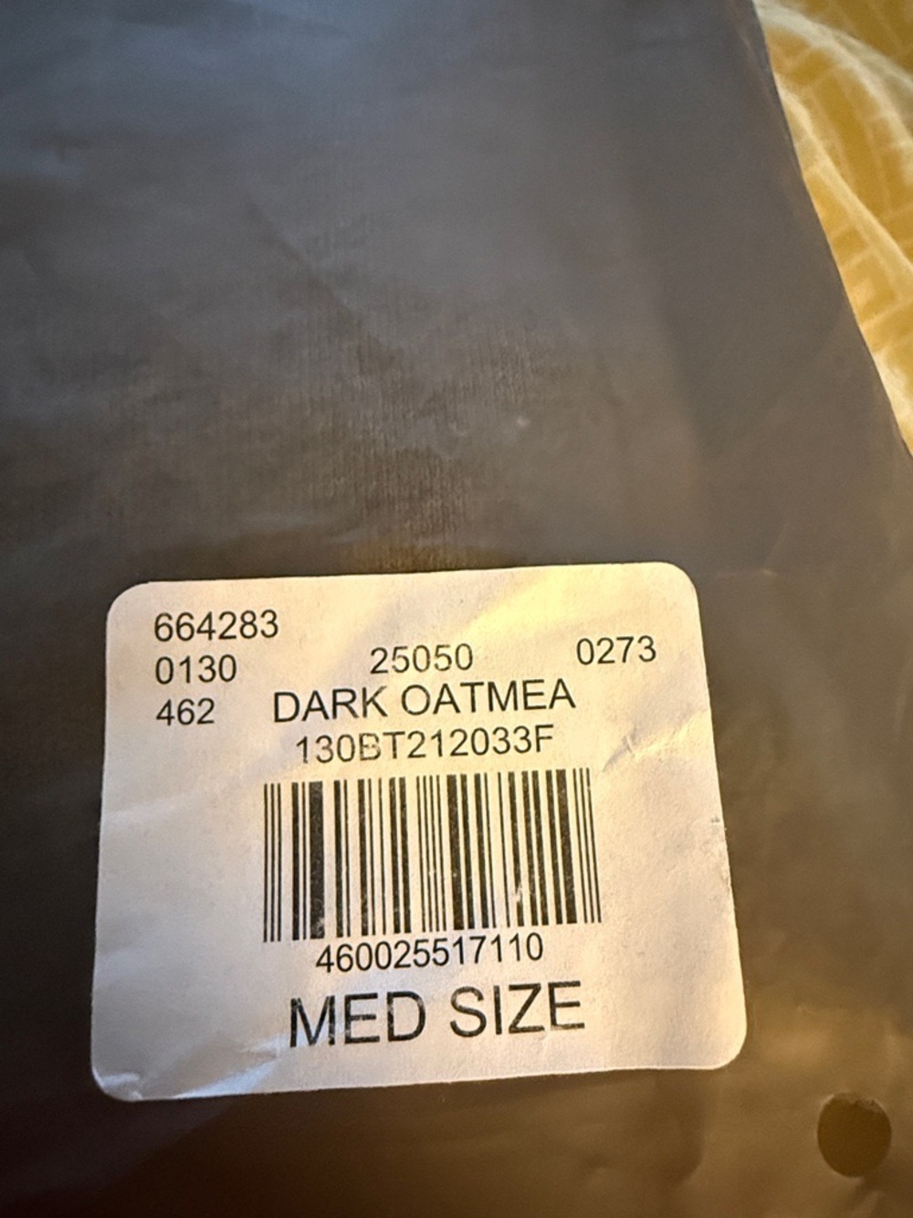 Fear of God Essentials Sweatpants Dark Oatmeal Medium Oversized Fleece Joggers - Picture 10 of 10